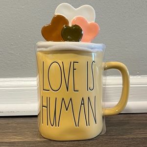 *SALE* NEW Rae Dunn “Love is Human” mug